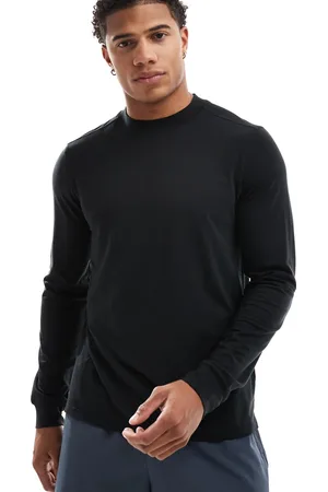 ASOS Icon performance jersey quick dry long sleeve training top in