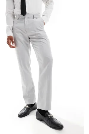 ASOS Slim suit pants in herringbone