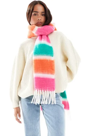 ASOS Scarf with color stripe design