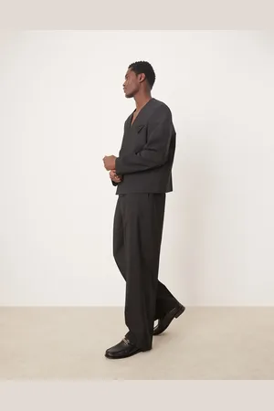 ASOS Wide leg suit pants in