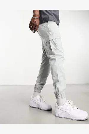 JACK & JONES Intelligence poly cargo pants in
