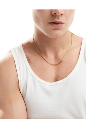 ASOS Waterproof stainless steel neckchain in tone