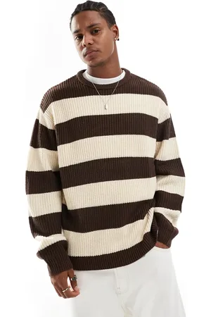 ASOS Oversized knit sweater stripe