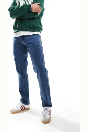 Farah Elm slim jeans in worn rinse