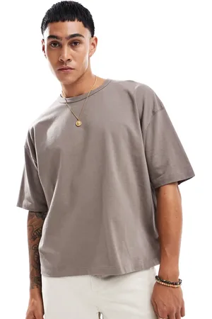 ASOS Essential heavyweight oversized boxy t-shirt 240gsm in