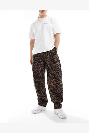 Vans Range baggy tapered elastic waist pants in