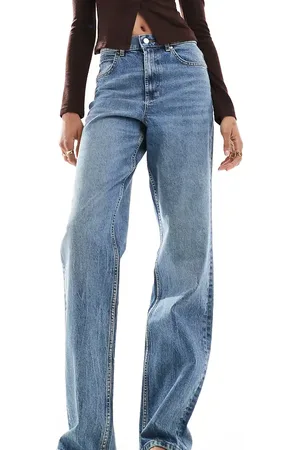 ASOS ASOS DESIGN Tall comfort stretch straight leg jeans in mid