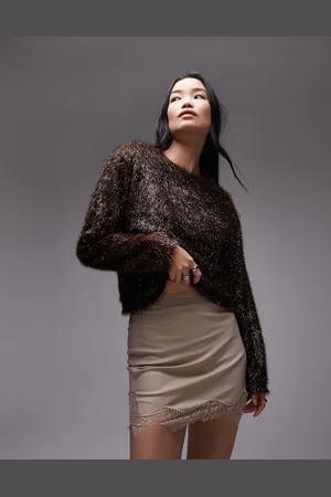 Topshop Tinsel sweater in