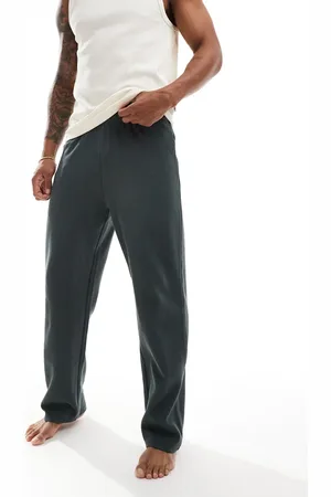 ASOS Textured lounge pants in charcoal