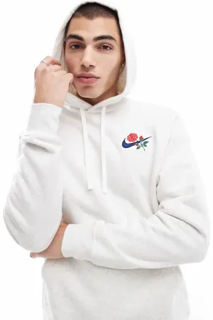 Nike Rose Swoosh logo hoodie in