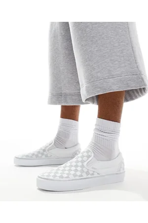 Vans Classic Slip-On checkerboard sneakers with embroidery in