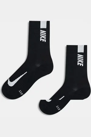 Nike Running Multiplier 2 pack crew socks in