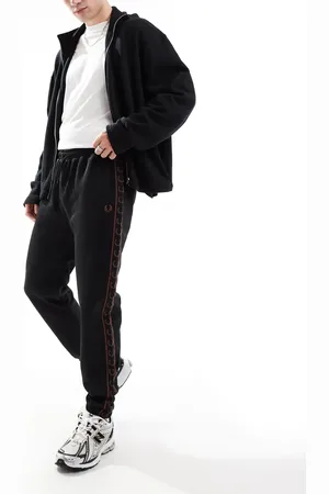 Fred Perry Taped track sweatpants in with contrast trim - part of a set