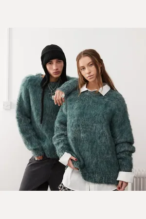 Reclaimed Unisex oversized mega fluffy sweater