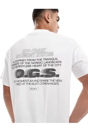 JACK & JONES Oversized back print T-shirt in