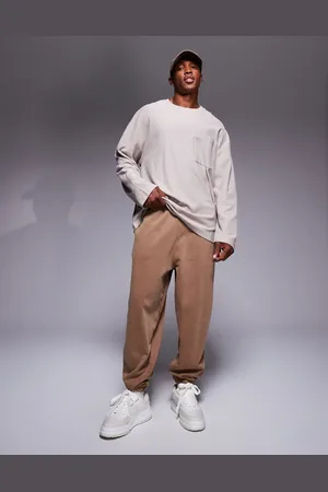 ASOS Oversized sweatpants in washed
