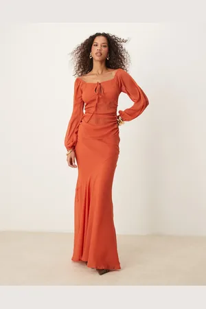 ASOS Chiffon maxi skirt in - part of a set