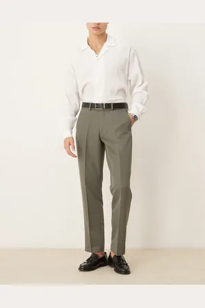 ASOS Smart straight leg pants in muted