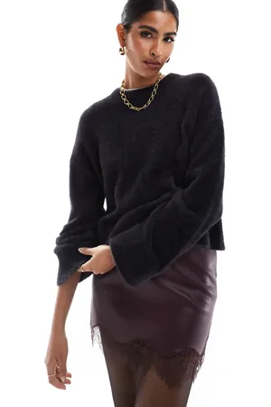Miss Selfridge Oversized lash sweater in