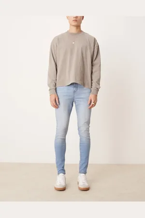 ASOS Power stretch jeans in light wash