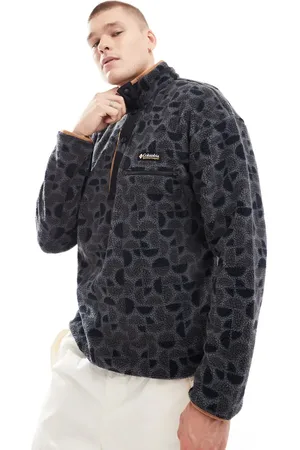 Columbia Helvetia II printed half snap fleece in