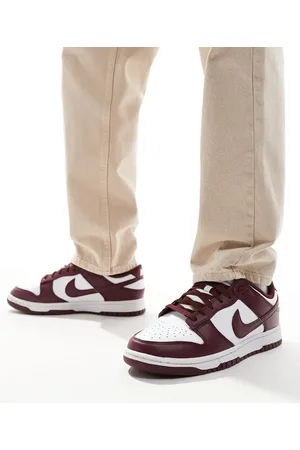 Nike Dunk Low Retro sneakers in burgundy and