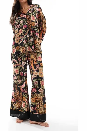 Free People Dreamy days printed pajama set in multi