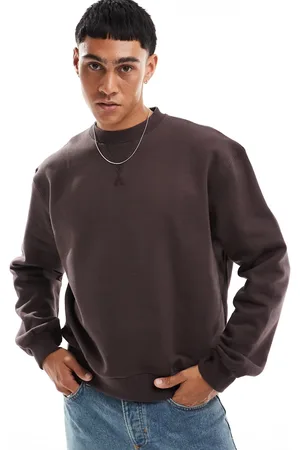 ASOS Premium heavyweight boxy oversized sweatshirt 400gsm in