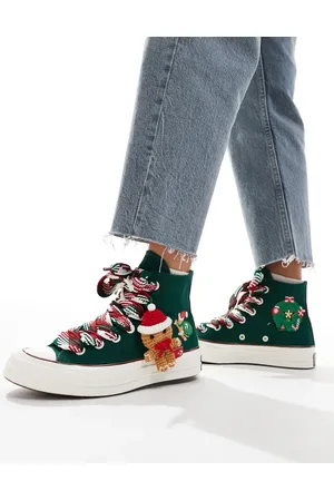 Converse Chuck 70 Christmas sneakers in and red details
