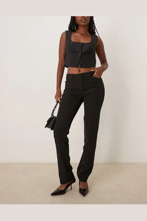 Miss Selfridge Seam detail cigarette pants in