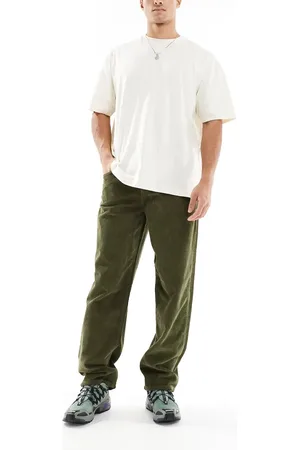 ASOS Baggy cord pants in khaki