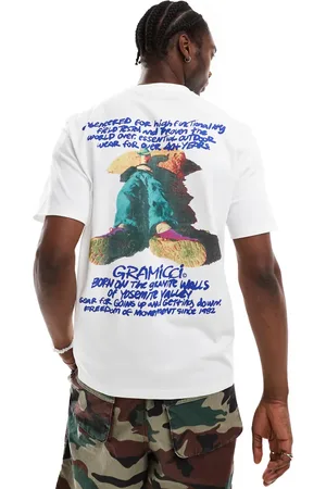 Gramicci Napping climber graphic t-shirt in