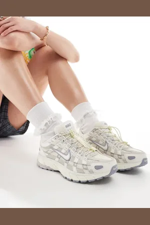 Nike P-6000 sneakers in off and gray