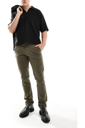 SCALPERS Casual chino pants in khaki