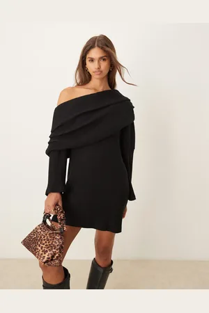 ASOS Fallen shoulder rib mini in