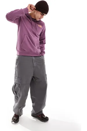 The North Face Brand Proud pullover hoodie with graphic back print in mauve