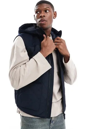 SCALPERS Vass hoodie vest in