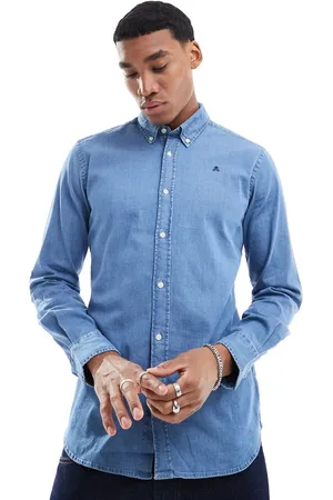 SCALPERS Alpha Shirt In Denim
