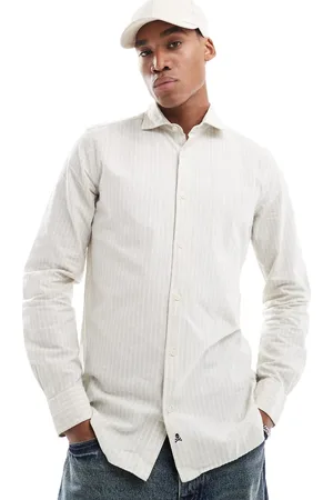 SCALPERS Abbot Shirt In Light Stripes