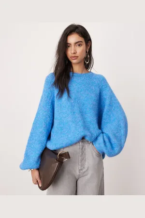 ASOS Knit oversized crew neck sweater in