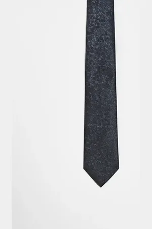 ASOS Leopard shimmer tie in