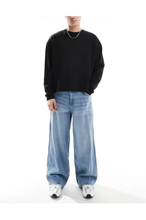 ASOS Super baggy jeans in light wash