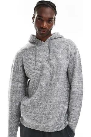 COLLUSION Oversized chunky knit hoodie in