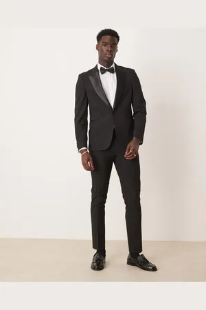 ASOS Skinny tuxedo pants in