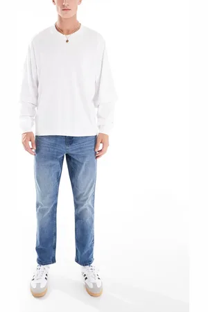 ASOS Slim jeans with tint in mid wash