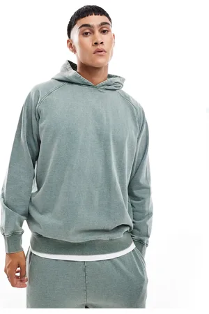 ASOS Oversized hoodie with raglan sleeve in washed