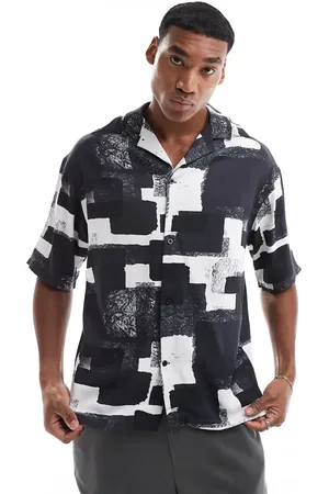 Viggo Relaxed shirt in color block print
