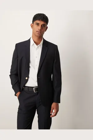 ASOS Slim suit jacket in jacquard