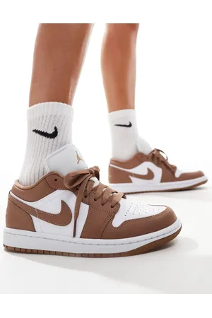 Jordan Nike Air 1 Low sneakers in and brown
