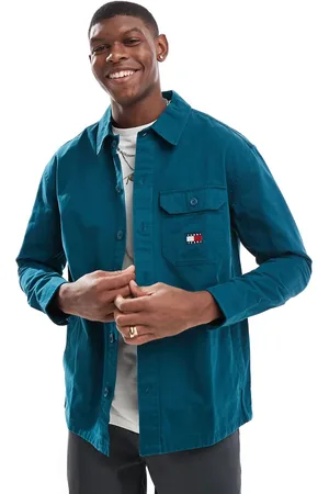 Tommy Hilfiger Essential overshirt in dark